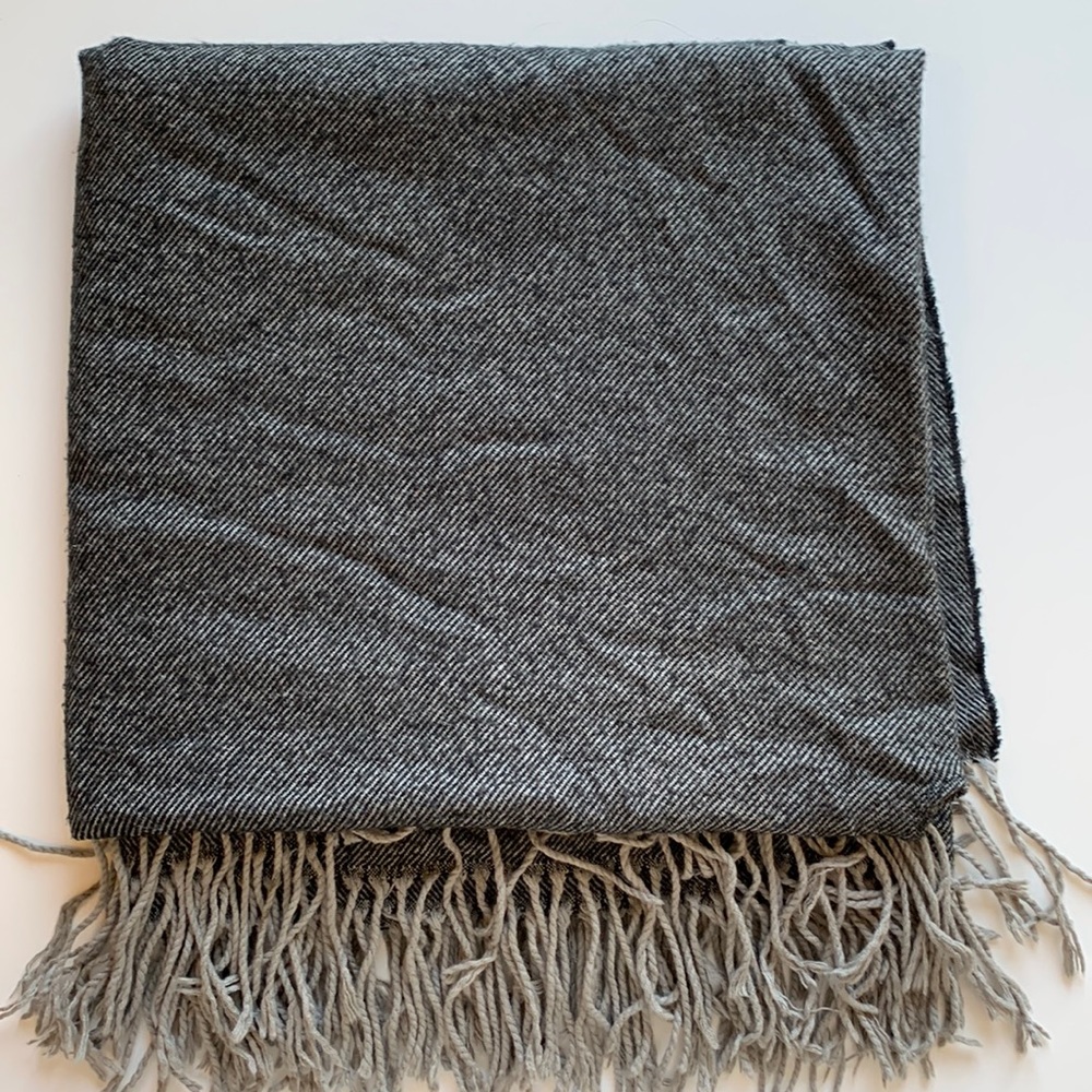 Woven Uniqlo Scarf/Poncho